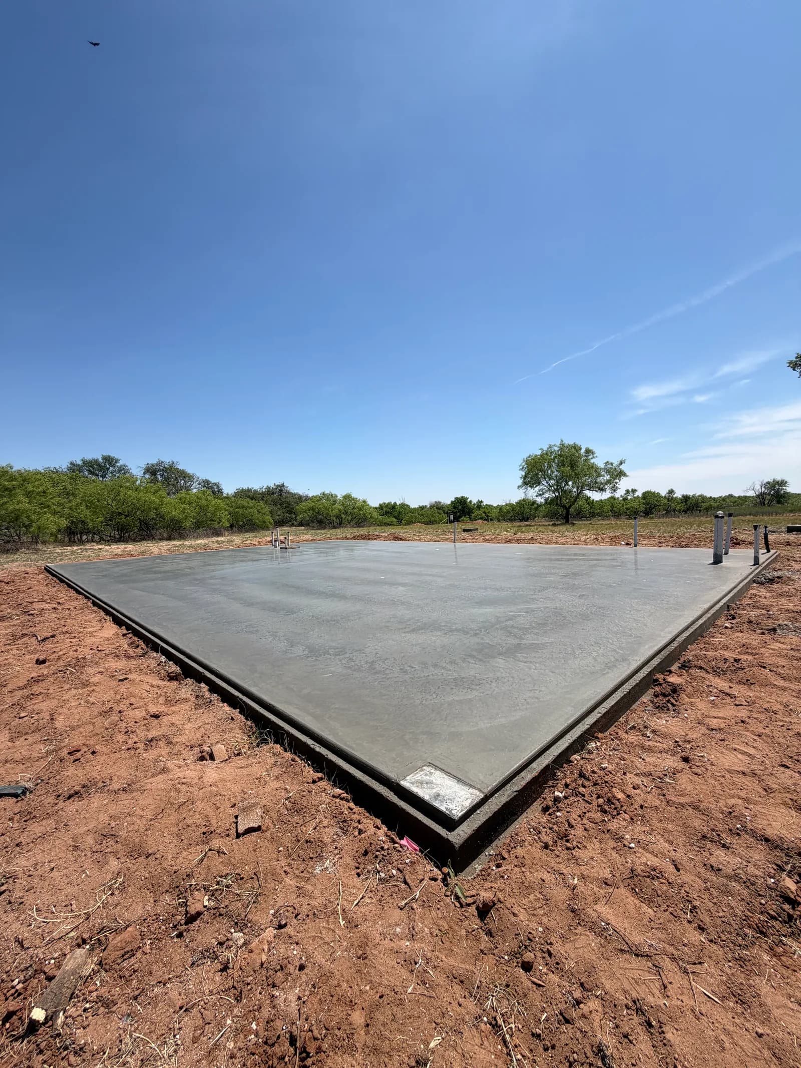 Barndominium Foundation - Project in Afton, Texas