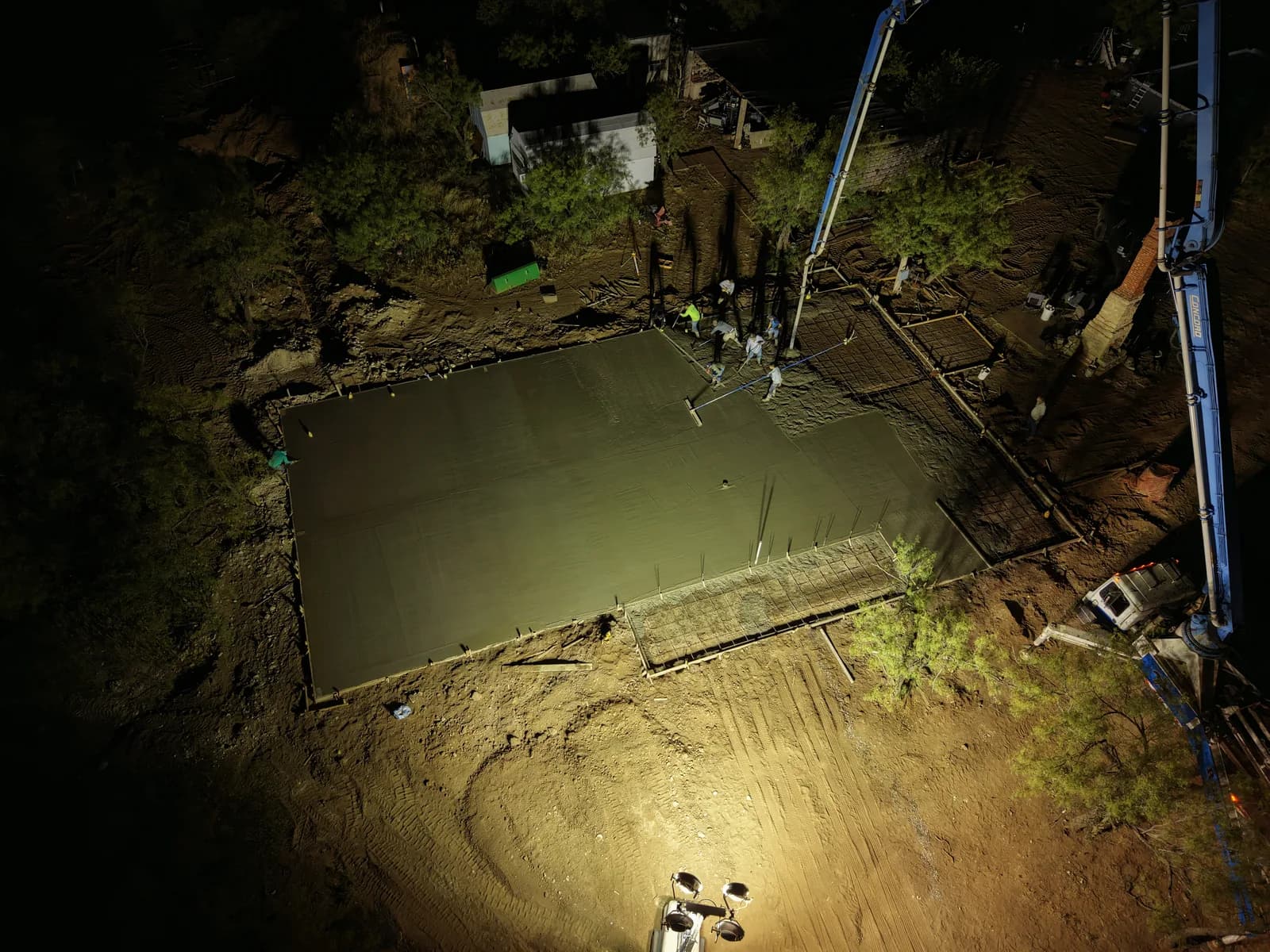 40' x 80' Barndominium Foundation - Project in Quanah, Texas